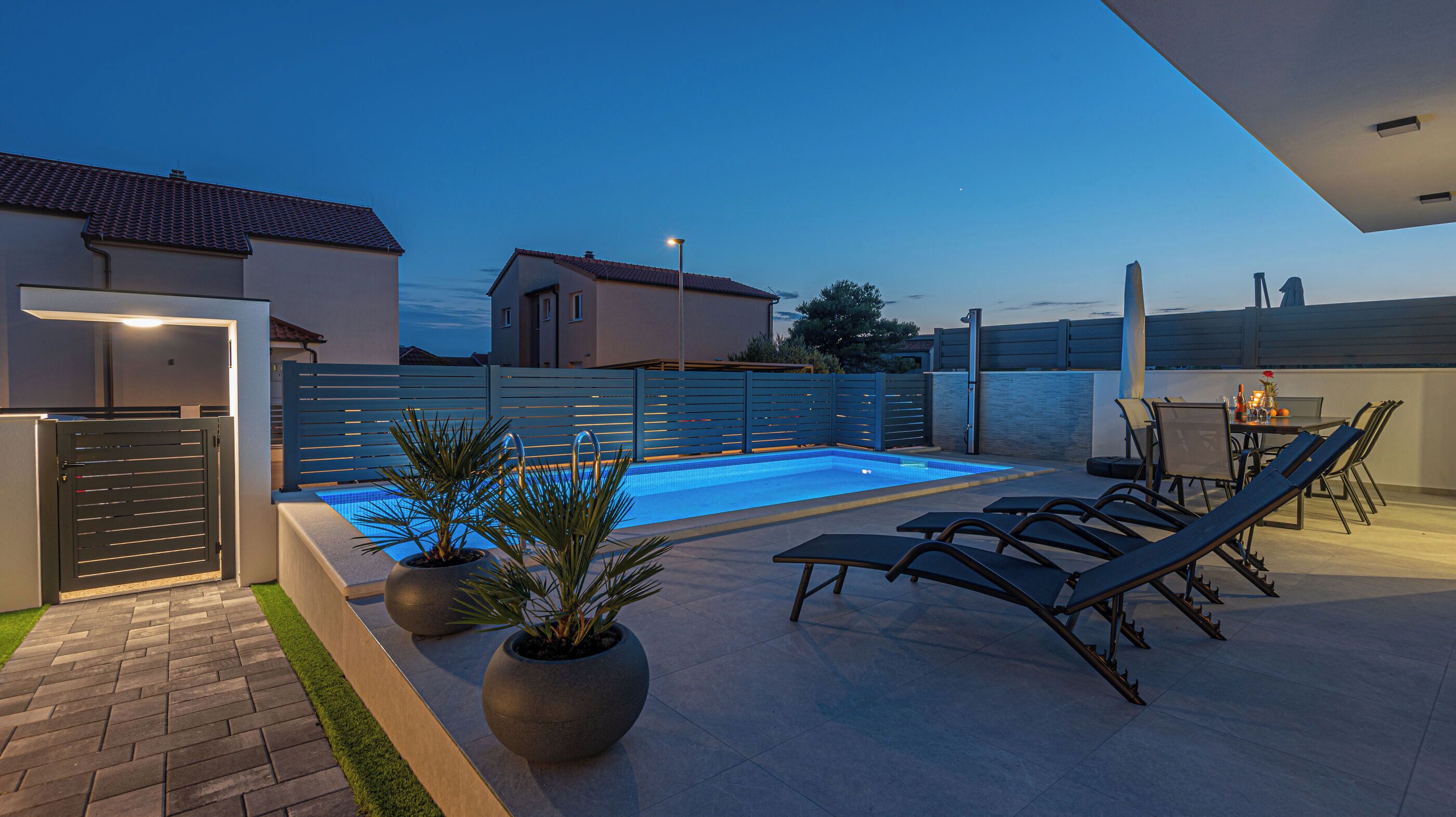 Außenpool, beheizter Pool