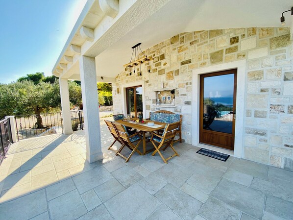 Villa | Terrace/patio - Villa Frida (Selca)