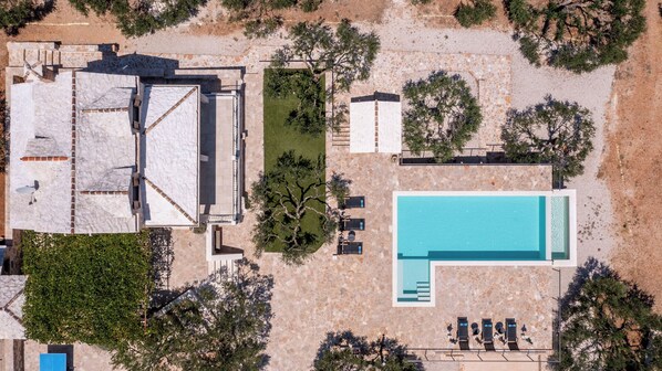 Outdoor pool - Villa Frida (Selca)