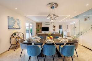 Villa | Private kitchen | Fridge, microwave, oven, stovetop - Villa Dal' Mares (Marina)