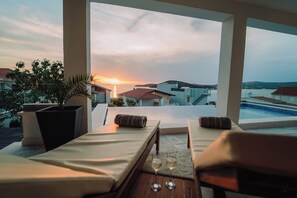 Villa | Terrace/patio - Villa Miracle (Rogoznica)