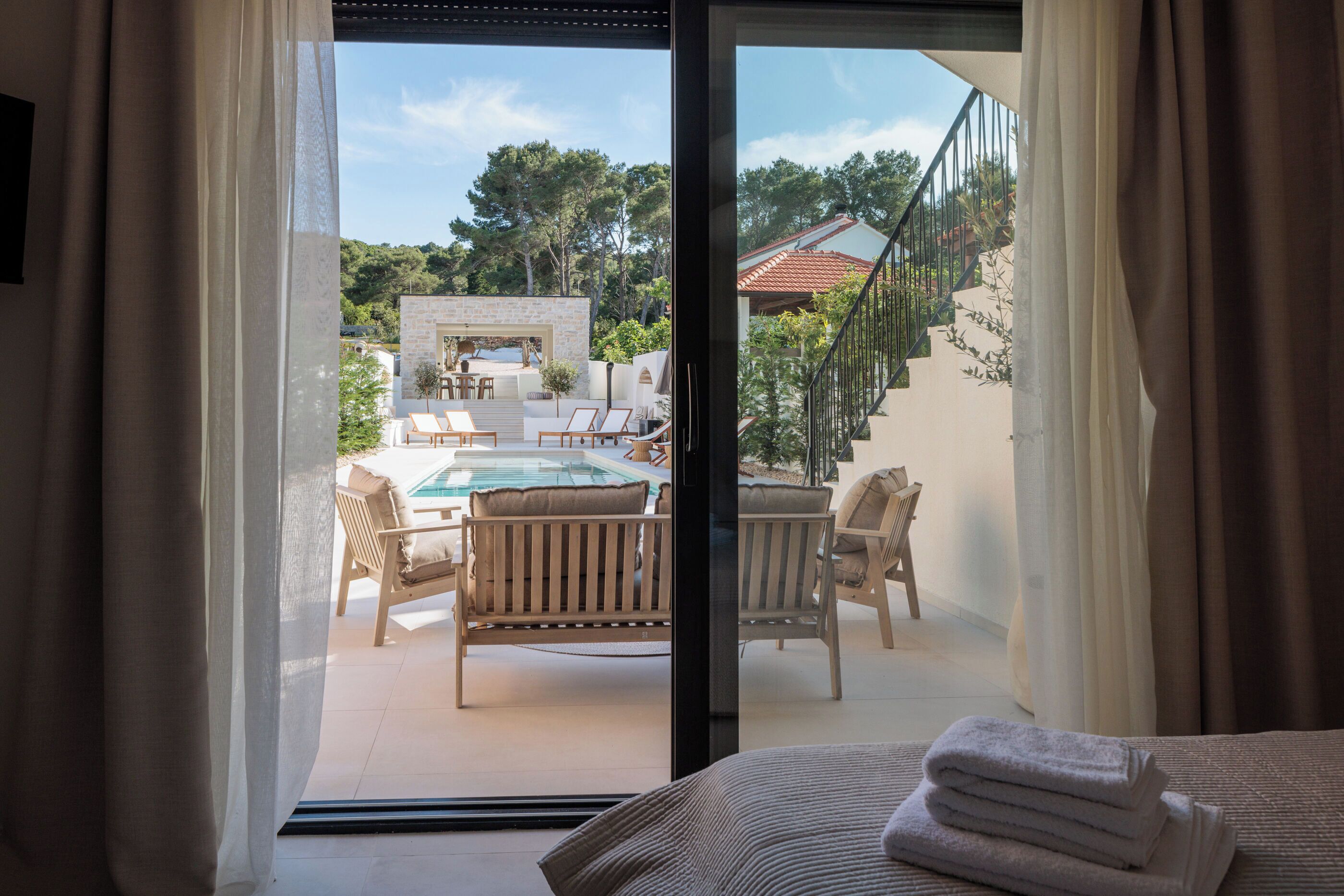 Villa | Laptop workspace, iron/ironing board, free WiFi