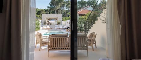 Villa | Laptopgeeigneter Arbeitsplatz, Bügeleisen/Bügelbrett, kostenloses WLAN