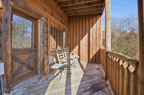 Signature Cabin, 4 Bedrooms, Hot Tub, Mountainside | Balcony - Just For Fun (Sevierville)