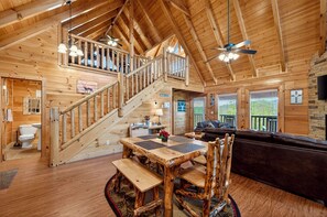 Dining - King Bed, Gated Resort, Scenic View, Pool, Hot Tub (Sevierville)