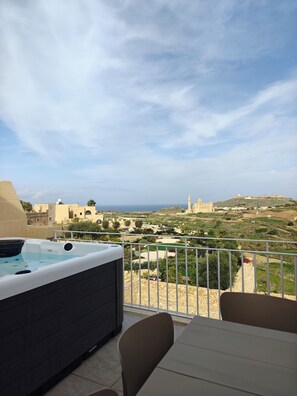 Penthouse - utsikt mot resort | Terrass/Patio