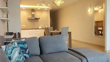 Comfort appartement, uitzicht op tuin | Woonruimte