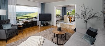 Baden Chalet Apartment House with Panoramic Views of the Rhine Valley – Near Baden-Baden & Black Forest