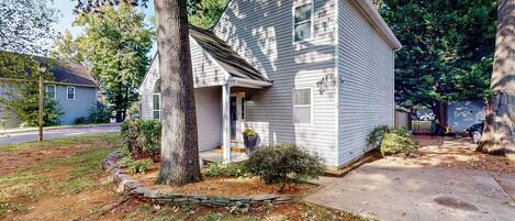 Façade de l’hébergement