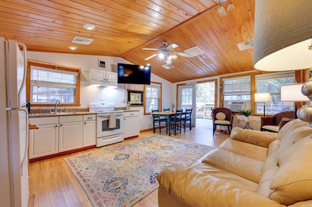 Interior. Fish, Boat & Explore: Cross Creek Cabin w/ Dock!