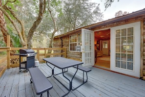 House (1 Bedroom) | Interior - Fish, Boat & Explore: Cross Creek Cabin w/ Dock! (Hawthorne)