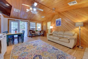 House (1 Bedroom) | Interior - Fish, Boat & Explore: Cross Creek Cabin w/ Dock! (Hawthorne)