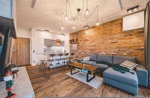 Unclassified image, 2 of 30, button - Ladrillo - Luksusowy Loft z Widokiem na Miasto (Bydgoszcz)