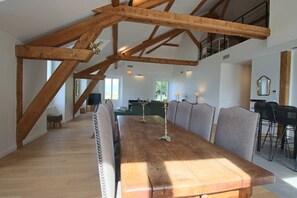 Dining - Appartement 145 m² 4 chambres, vue lac, avec clim (Tresserve)