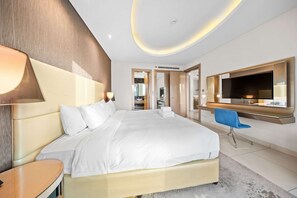 Room - Stayshort - 1 Bed in Business Bay That Sleeps 2 With Burj Khalifa Views (Dubai)