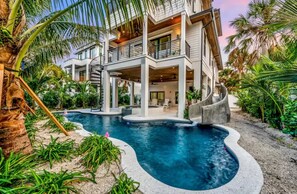 Pool - New! Beach House with heated pool/spa water slide! (Siesta Key)