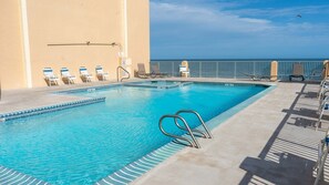 Condo, 4 Bedrooms | Pool | Outdoor pool - Penthouse Beachfront Views Renovated 4 Bedroom Condo (South Padre Island)