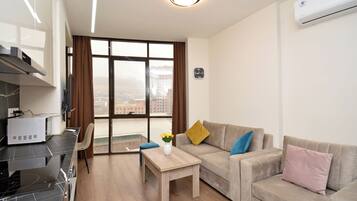 Condo, City View | Living area