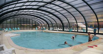 A very nice chalet in a campsite to spend a very nice vacation