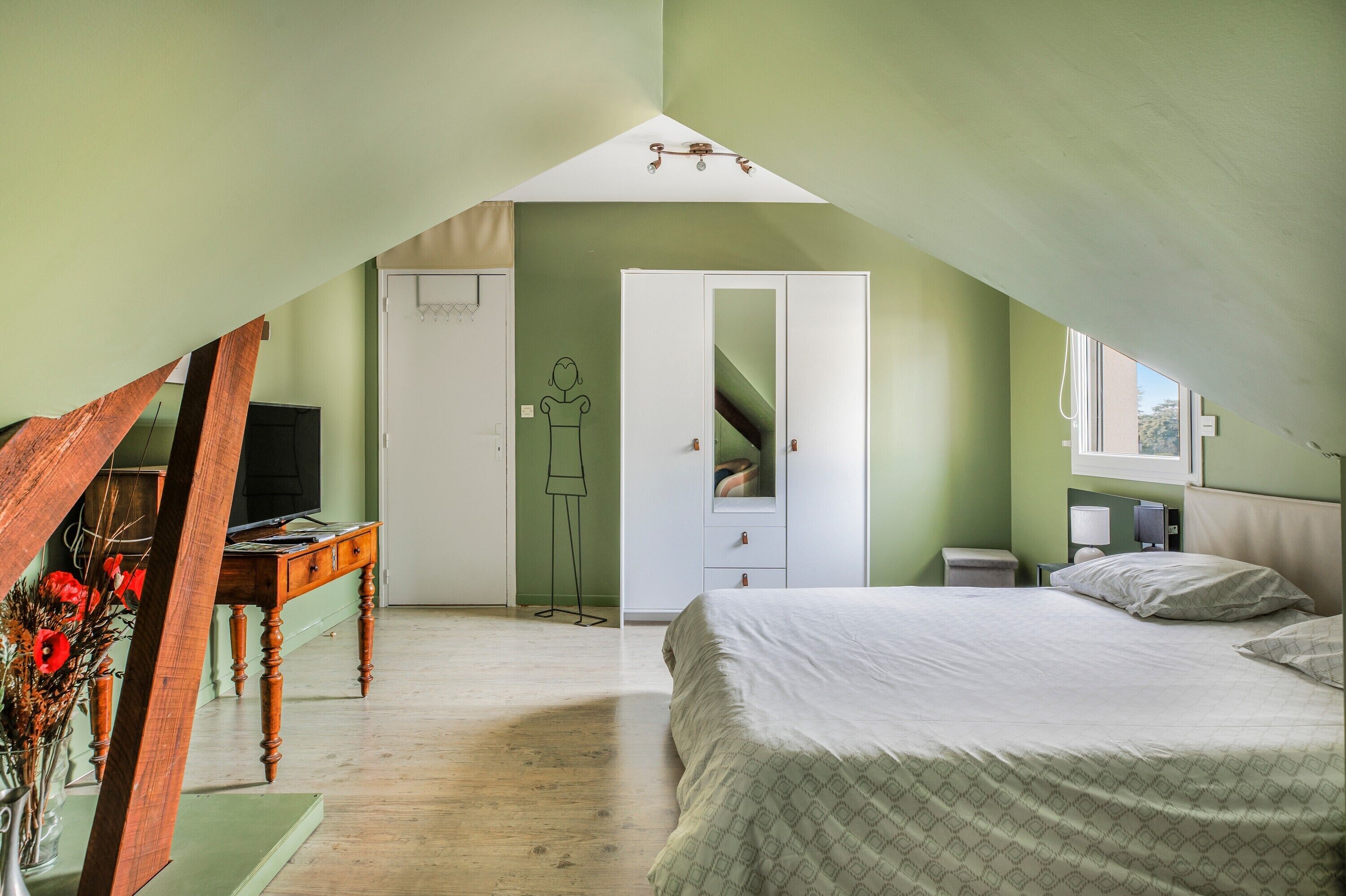 1 chambre, Wi-Fi, draps fournis