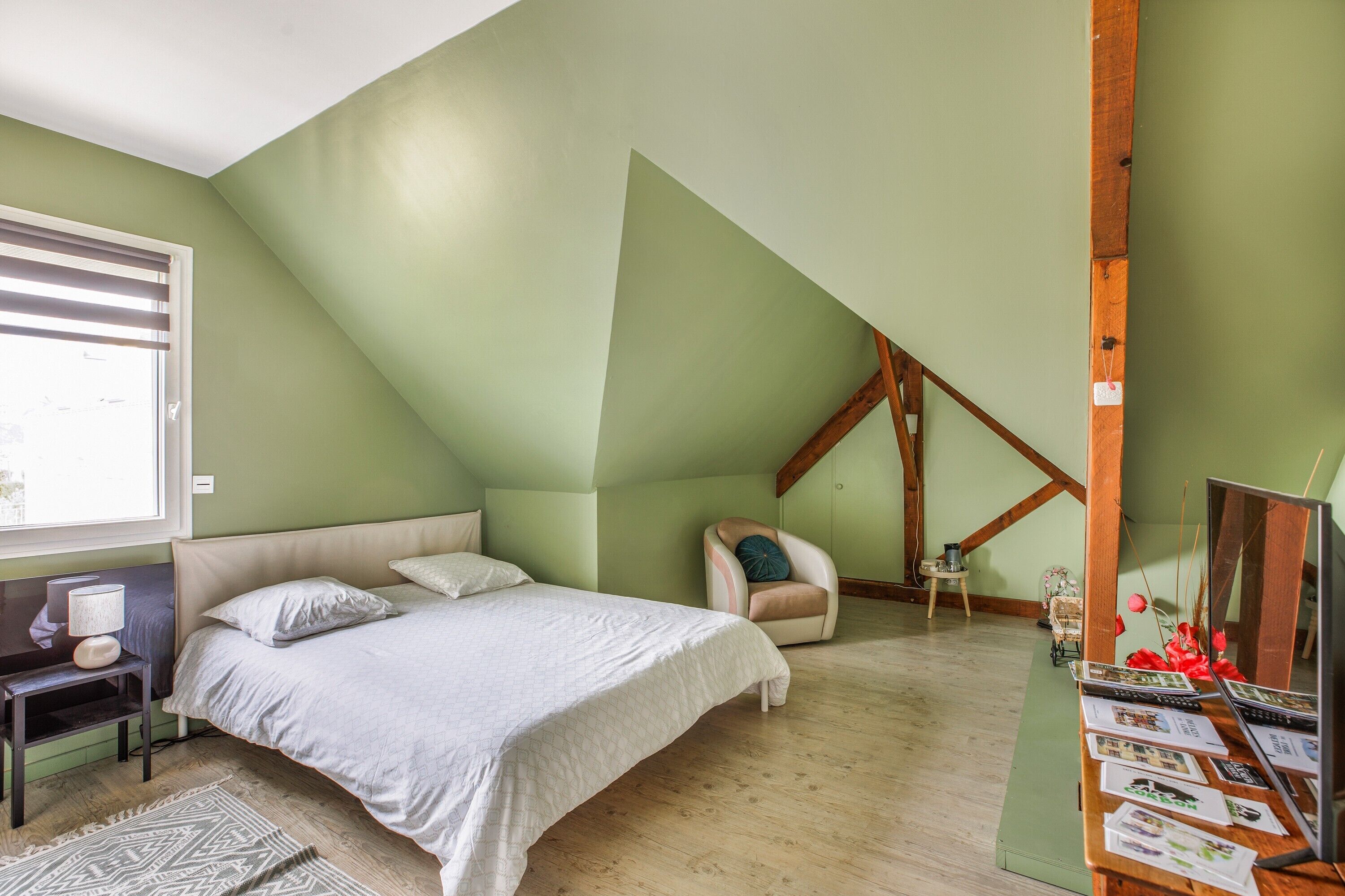 1 chambre, Wi-Fi, draps fournis