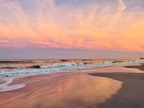Una spiaggia nelle vicinanze