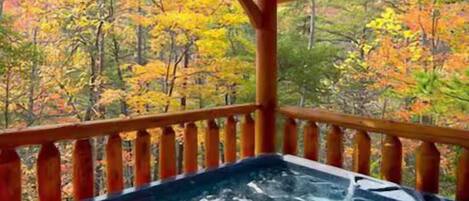 Bain à remous extérieur