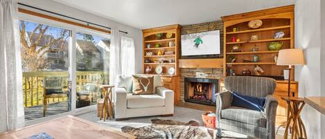 Älytelevisio, takka