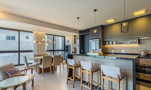 Basic Apartment | Dining - Apt w/ Bbq, 80m From the Beach Ret0801 (Picarras)