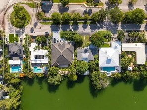Exterior - 4BR Lakefront Heated Pool -Jacuzzi -Basket -Sauna (Fort Lauderdale)
