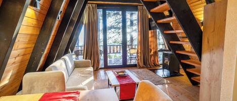 Télévision, cheminée