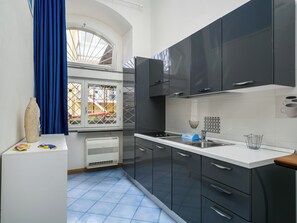 Comfort Apartment | Dapur peribadi | Peti sejuk, ketuhar gelombang mikro, dapur 