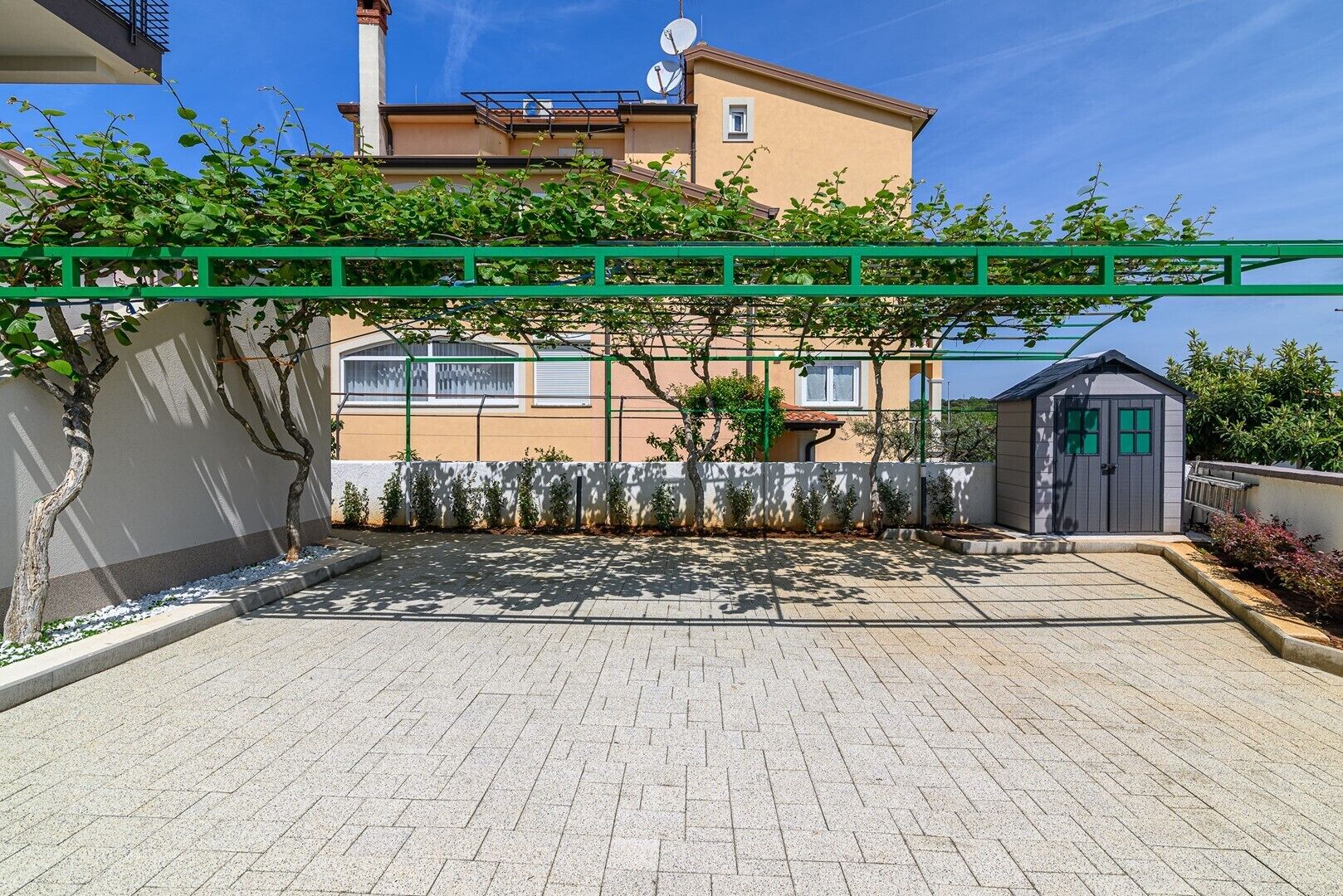 Enceinte de l’hébergement