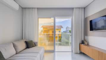 Basic Apartment | Living area | 32-inch Smart TV with digital channels