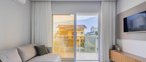 Basic Apartment | Living area | 32-inch Smart TV with digital channels