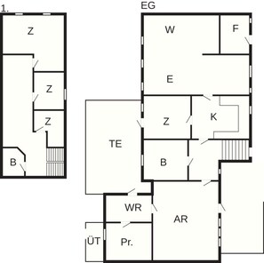 บ้านพัก | ผังชั้นอาคาร