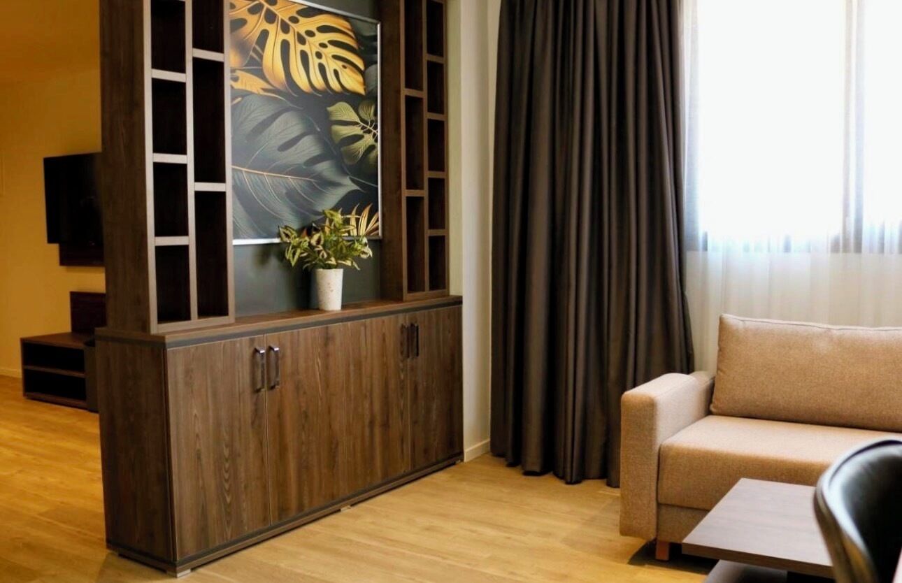 In-room safe, desk, laptop workspace, blackout drapes