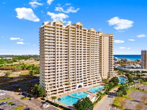 Exterior - Ariel Dunes II 407 *Beach access*3 pools (Miramar Beach)