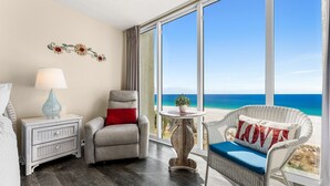 Smart TV - Incredible Gulf Views from Every Room | 2BR/2BA | Sleeps 6. Under new management! (Panama City Beach)