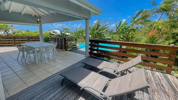 Unclassified image, 1 of 23, button - Villa with pool, 200m from the beach - sleeps 4 (Sainte-Anne)