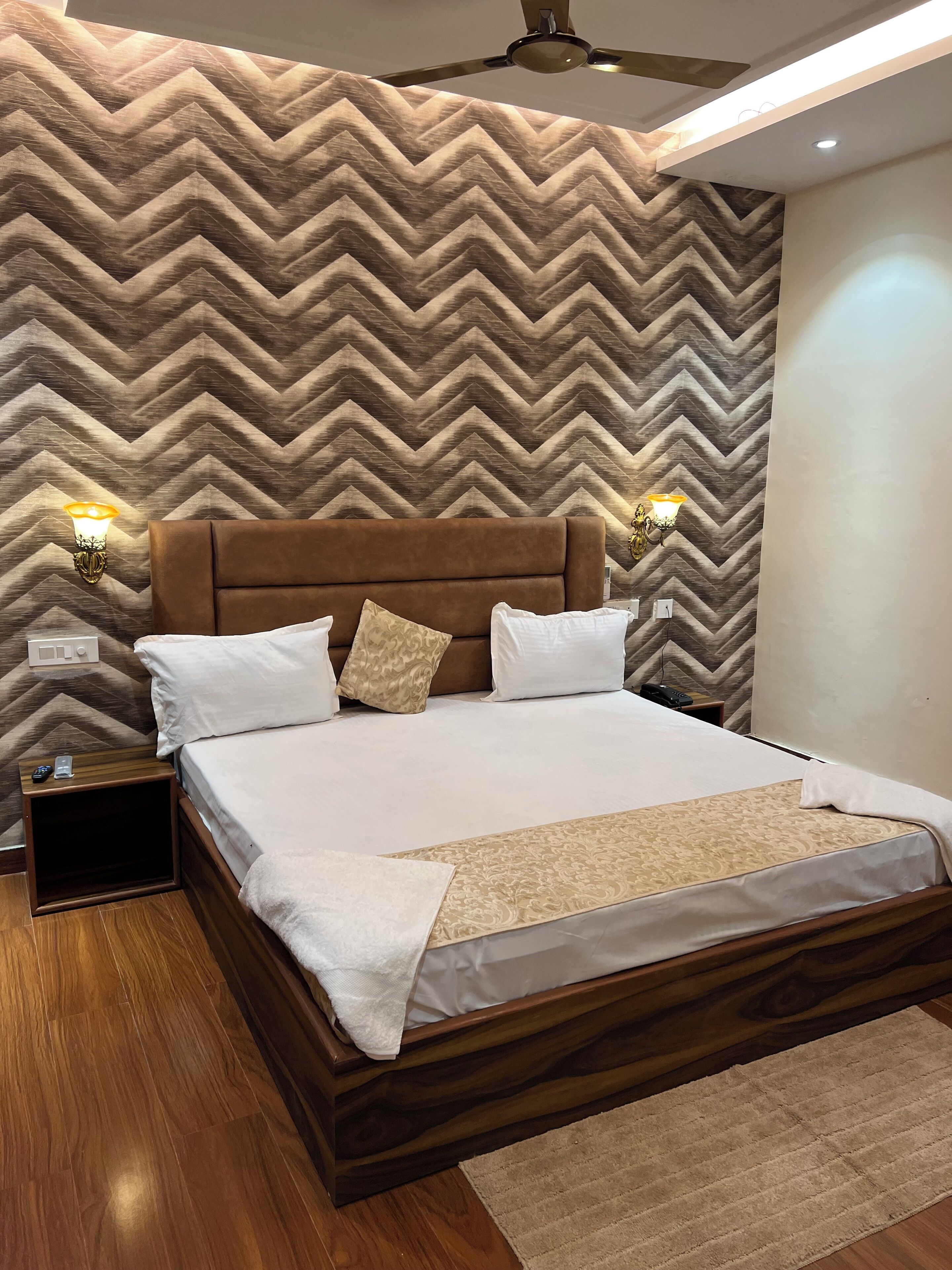 Deluxe-Doppelzimmer, Balkon, Stadtblick