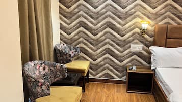 Deluxe-Doppelzimmer, Balkon, Stadtblick