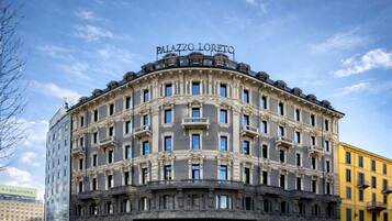 Fassade der Unterkunft