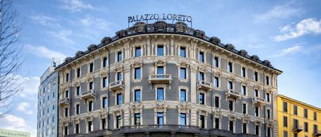 Façade de l’hébergement