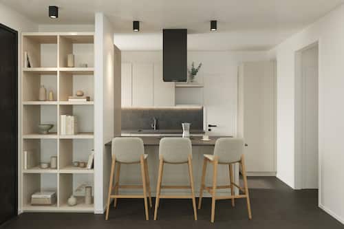 Family Apartment for 4 persons with balcony | Safe på rommet, strykejern/-brett og wi-fi (inkludert)
