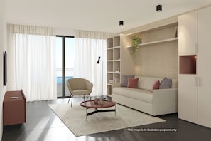 Apartment, Balcony, Sea View | In-room safe, desk, iron/ironing board, free WiFi - Aminess Younique Vollo Residence (Opatija)