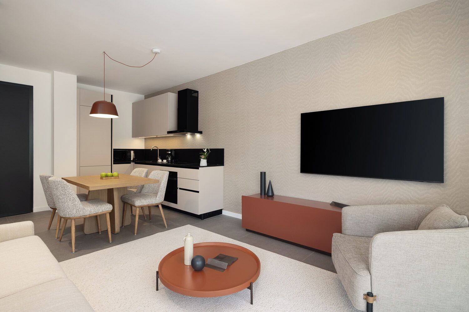 Apartment for 3 persons with balcony | Wohnbereich