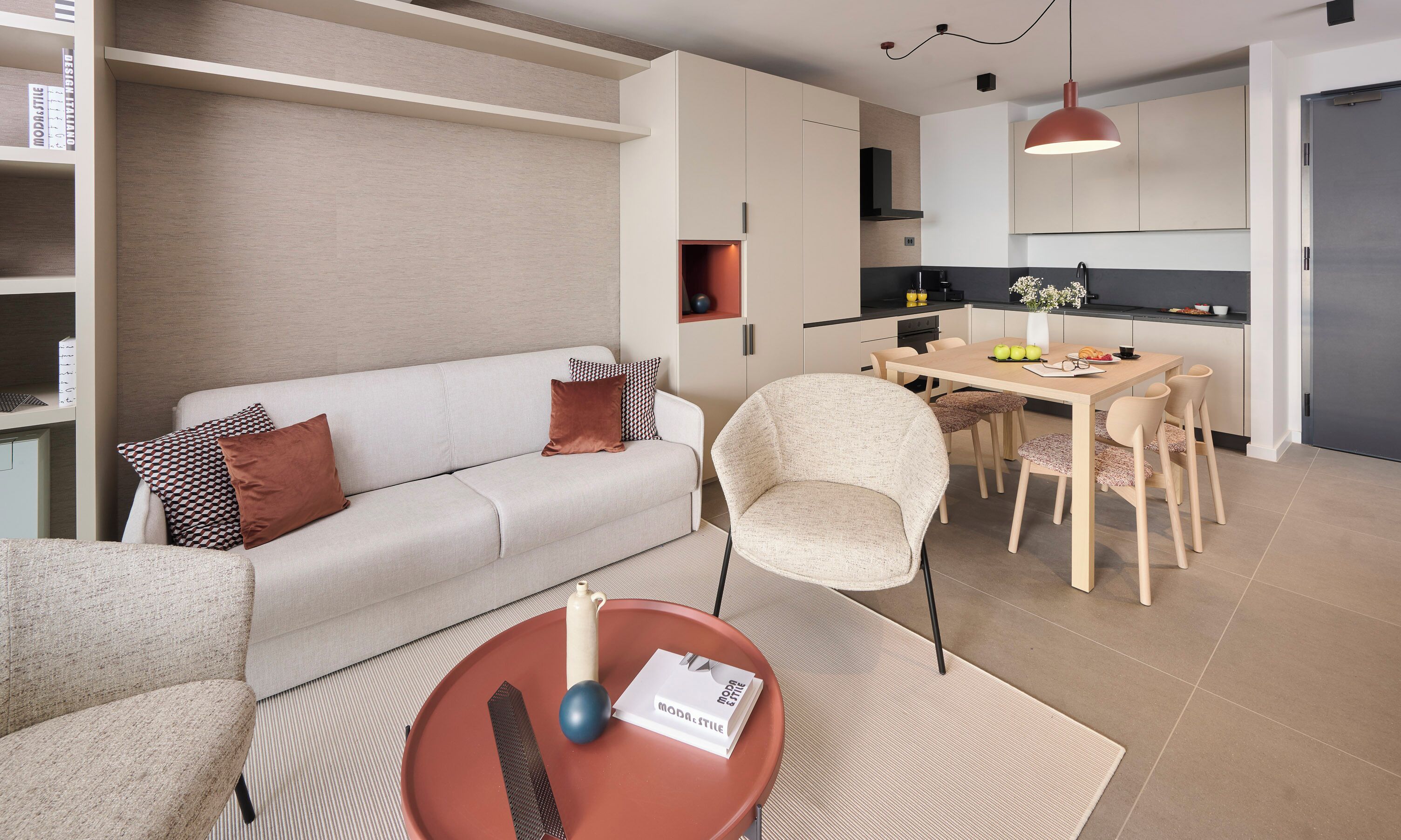 Family Apartment for 4 persons with balcony | Coffres-forts dans les chambres, fer et planche à repasser