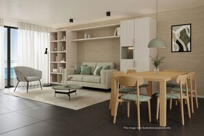 Apartment, Balcony, Sea View | In-room safe, desk, iron/ironing board, free WiFi - Aminess Younique Vollo Residence (Opatija)