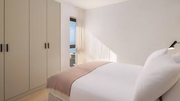 Family Apartment for 5 persons with sea view balcony